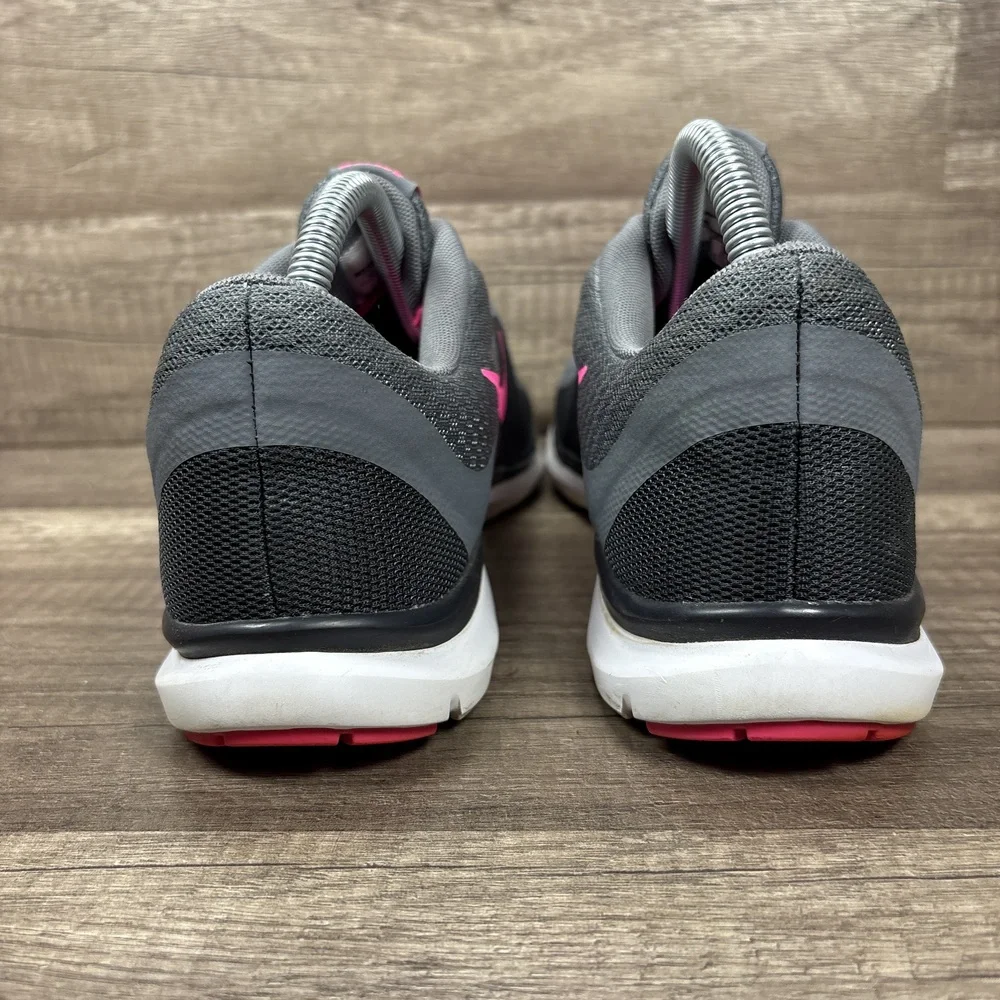 Nike Flex TR 6 Gray Pink Womens US Size 10 EUR 42 831217-003 Running Shoes